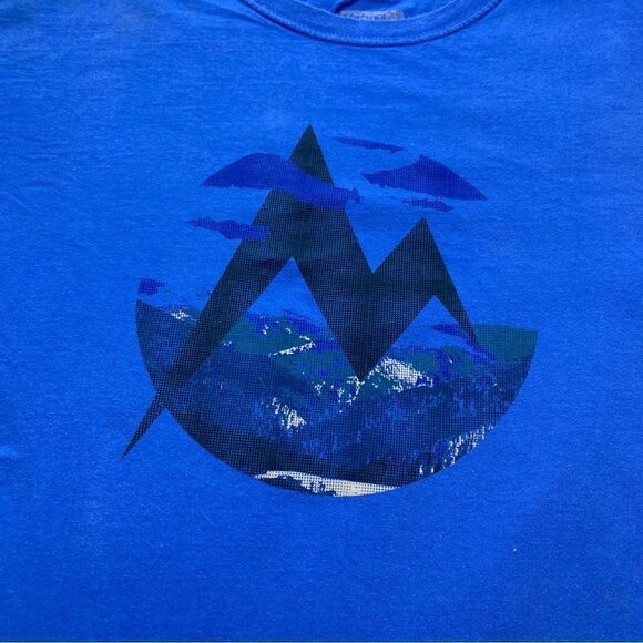 Marmot Blue Short Sleeve T-Shirt Size XXL - Picture 5 of 9